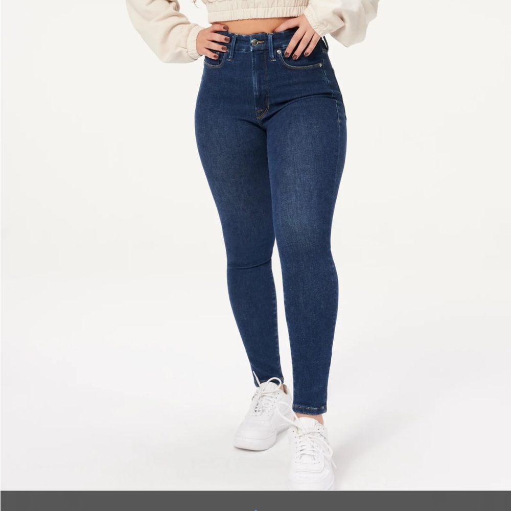 Good American good waist always fits jean 14-18 Blue821